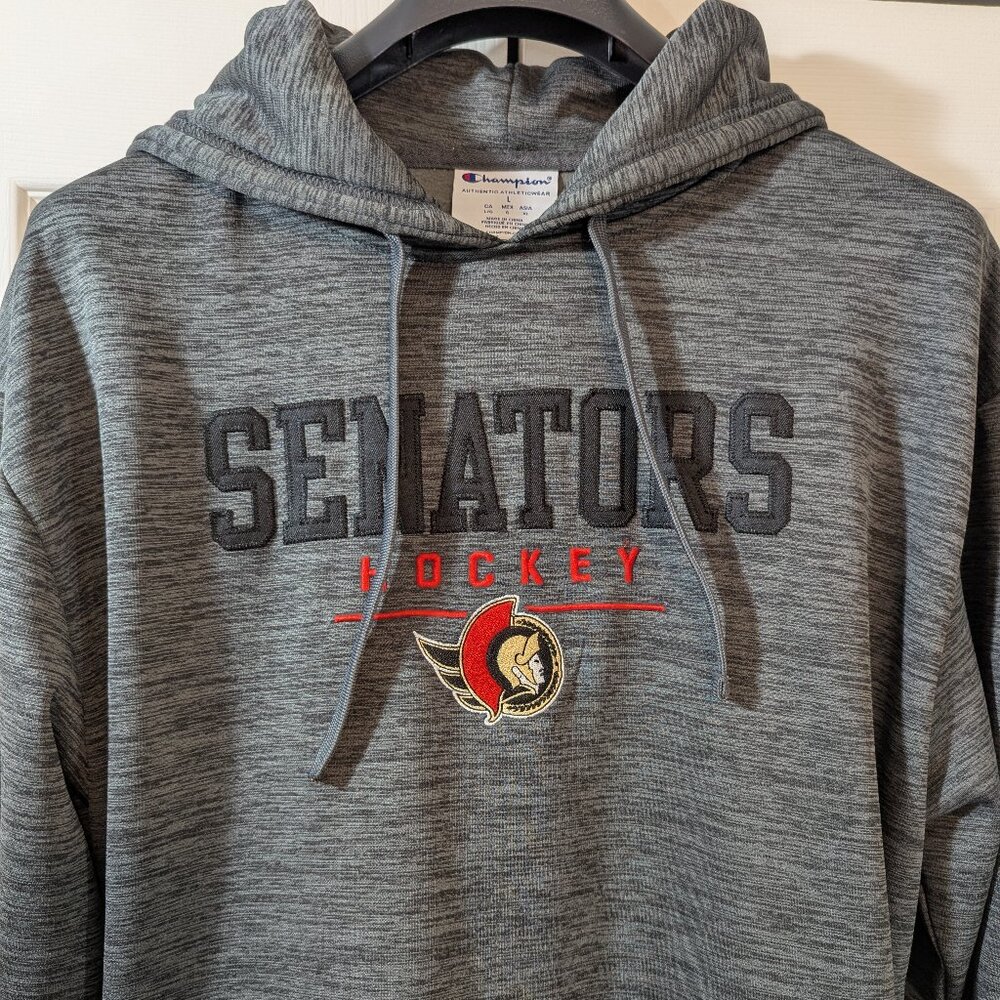 Champion NHL Ottawa Senators Hoodie - Authentic Athleticwear - Size L